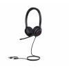 Yealink UH35 Dual UC USB-C/A on-ear-kuuloke USB-A/USB-C, musta
