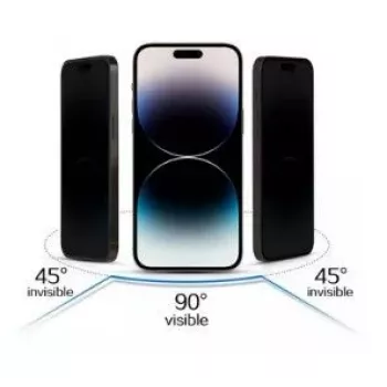 iLike Samsung Galaxy S23 FE karkaistu yksityisyyslasi musta