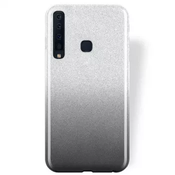 GreenGo Samsung Galaxy A9 2018 A920 Bling kotelo musta