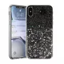 Vennus Apple iPhone X/XS musta silikonitakakansi