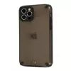 iLike Apple iPhone 12 Pro Armor Glitter Case musta