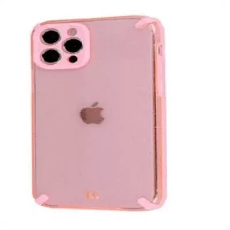 iLike Apple iPhone 12 Pro Max Armor Glitter Case pinkki