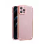 iLike Apple iPhone 12 Pro Max Armor Glitter Case pinkki