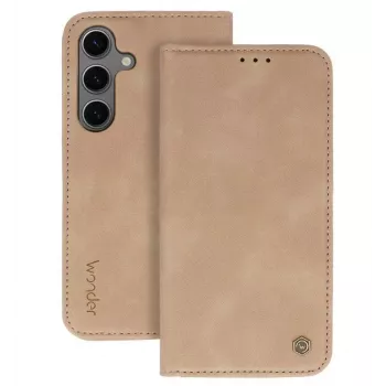 iLike Samsung Galaxy A17 5G Wonder Smart -kotelo ruskea