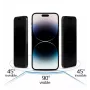 iLike Apple iPhone 17 Air Tempered Privacy Glass musta