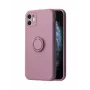 iLike Apple iPhone 13 silikoninen rengaskotelo violetti