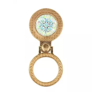 iLike Universal RING BRILLIANT CRYSTAL kultainen puhelinrengasteline