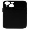 iLike Apple iPhone 14 Pro Max Camshield Soft musta