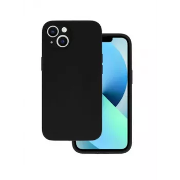 iLike Apple iPhone 14 Pro Max Silicone Lite takakansi musta