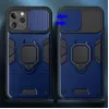 iLike Apple iPhone 14 Pro Max Ring Lens Case sininen