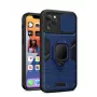 iLike Apple iPhone 14 Pro Max Ring Lens Case sininen