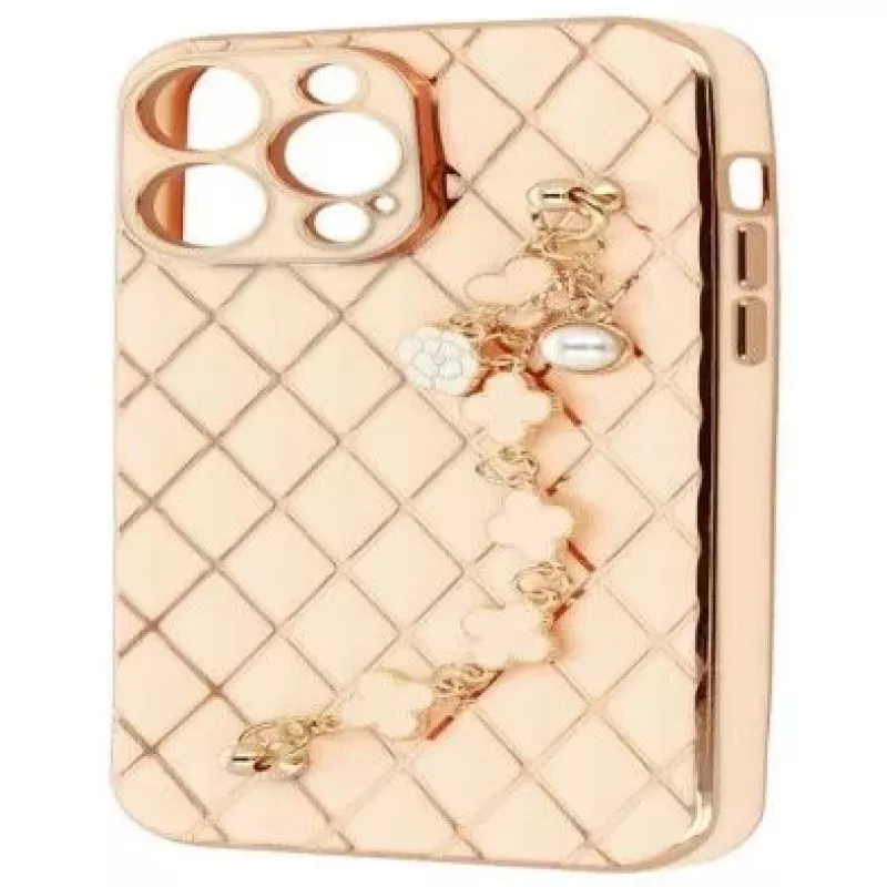 iLike iPhone 14 Pro Trend Case Design 5 vaaleanpunainen