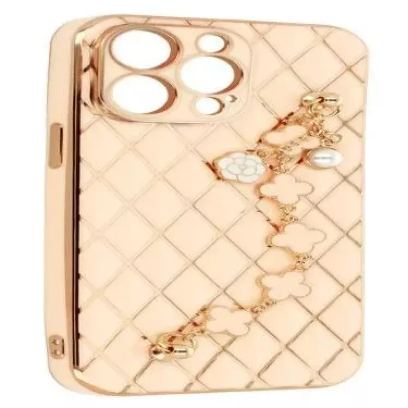 iLike iPhone 14 Pro Trend Case Design 5 vaaleanpunainen