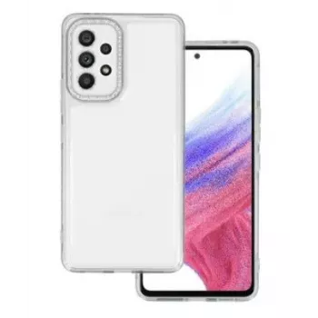 iLike Crystal Diamond 2mm Case Samsung Galaxy A53 5G - läpinäkyvä