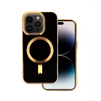 iLike Apple iPhone 14 Pro Max Beauty MagSafe -kotelo musta