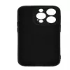 Vennus Samsung Galaxy A13 4G Pattern Silicone Heart Case musta