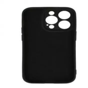 Vennus Samsung Galaxy A13 4G Pattern Silicone Heart Case musta