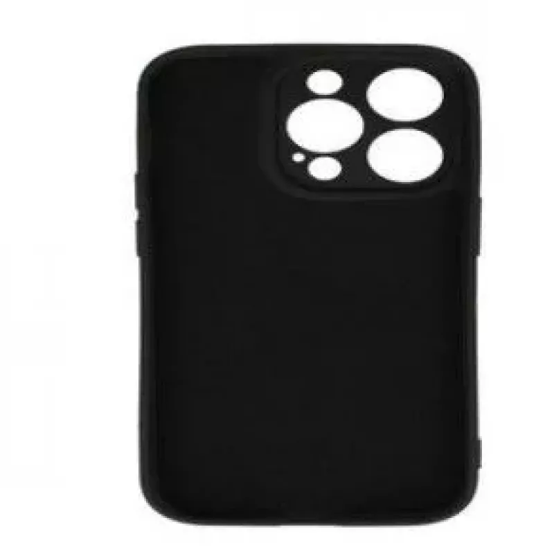 Vennus Samsung Galaxy A13 4G Pattern Silicone Heart Case musta