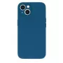Vennus Samsung Galaxy A13 4G Silicone Lite Case tummansininen