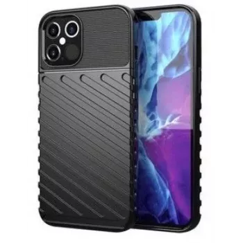 iLike Samsung Galaxy A34 5G Thunder Case takakansi musta