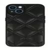 iLike Apple iPhone 14 nahkainen 3D-kotelo musta