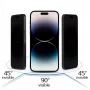 iLike - GALAXY A52/A52S karkaistu Privacy Glass musta