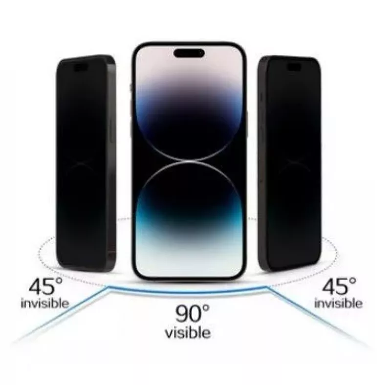 iLike Samsung Galaxy A54 5G Privacy Glass näytönsuoja musta