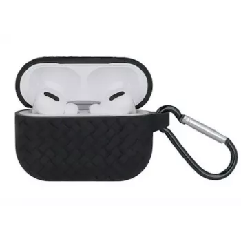 iLike Apple AirPods 3 Braid Case musta