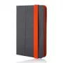 GreenGo Universal Orbi 7-8 musta - oranssi suojakotelo tableteille