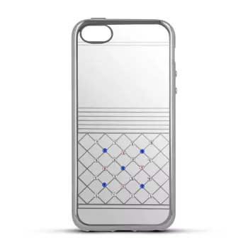 Beeyo Huawei Y5 II TPU-luksuskuori Luxury Silver