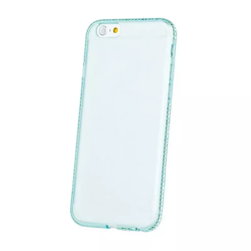 Beeyo Huawei P8 Lite Diamond Frame vihreä suojakuori