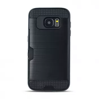 GreenGo Samsung Galaxy S8 Defender-korttikotelo musta
