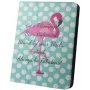 iLike Flamingo and Dots -tablettikotelo 9-10 tuuman tableteille