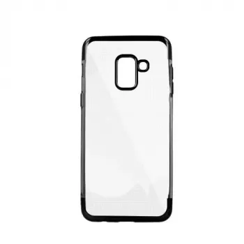 iLike Apple iPhone X / XS Plating Soft TPU musta