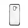 iLike Apple iPhone X / XS Plating Soft TPU musta