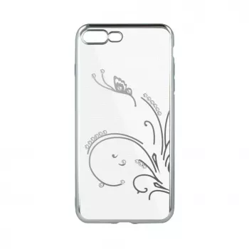 Beeyo Apple iPhone XR Flying kuori hopea