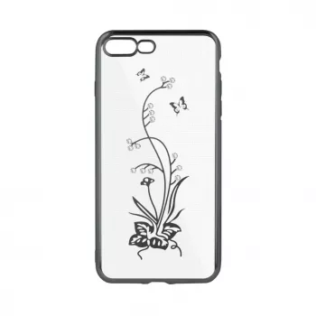 Beeyo Apple iPhone XR Wish kuori tummanharmaa