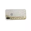 iLike Apple iPhone X / iPhone XS Liquid Diamond TPU -kotelo kulta