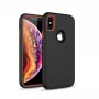 GreenGo Apple iPhone XR Defender Solid 3-in-1 -kotelo musta