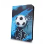 iLike yleiskotelo Football tabletille 7-8 tuumaa sininen