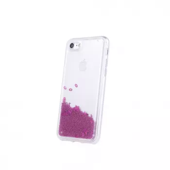 iLike Apple iPhone 11 Pro Liquid Letters TPU -kotelo pinkki