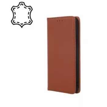 iLike Samsung Galaxy A13 5G / A04S Leather Smart Pro Case ruskea