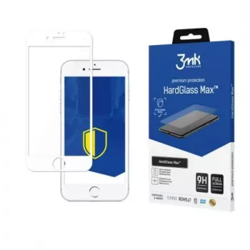 3MK Apple iPhone 7 HardGlass Max White karkaistu lasi näytönsuoja