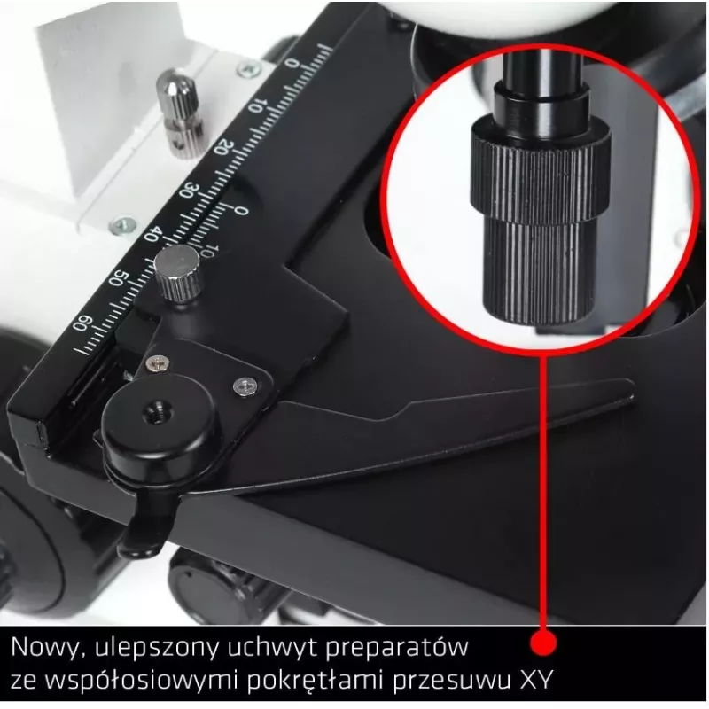 Delta Optical BioStage II binokulaarinen läpivalaisumikroskooppi 40x-1000x LED