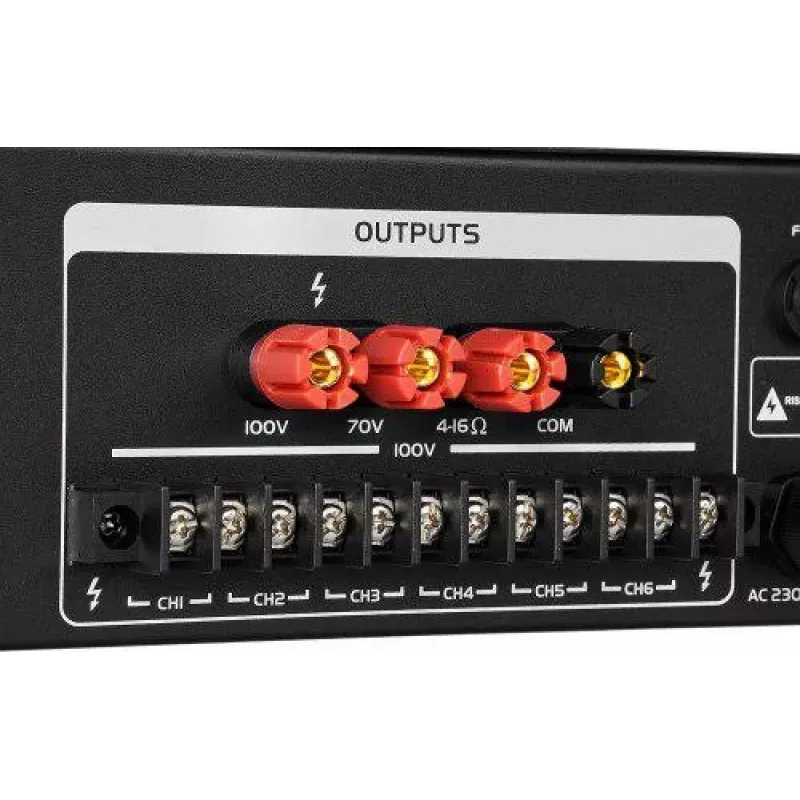 PA-vahvistin HQM-2500BC 500W