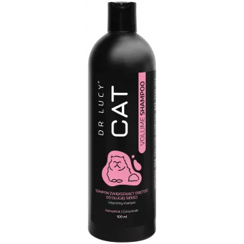 DR LUCY CAT VOLUME SHAMPOO 500 ML tiiviste, volyymia antava shampoo pitkäkarvaisille kissoille