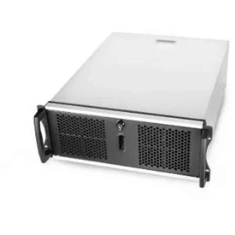 Chenbro RM41300-F2-USB3 4U Rackmount -palvelinkotelo - E-ATX, musta/harmaa, ilman virtalähdettä