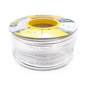 Televes T-100 koaksiaalikaapeli PVC Eca luokka A - 100 m, valkoinen