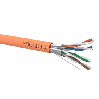SOLARIX CAT.6A S/FTP LSOH B2ca s1d1a1 Solid Bare Copper 23 AWG 500m kela