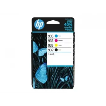 HP 932/3 CMYK alkuperäinen mustekasetti 4 kpl:n pakkaus (suuri kapasiteetti)